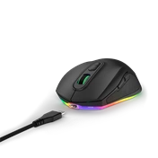 GAMING "URAGE REAPER 340" OPTIKAI EGÉR, FEKETE 8000DPI