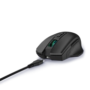 GAMING "URAGE REAPER 410" OPTIKAI EGÉR, FEKETE 12000DPI