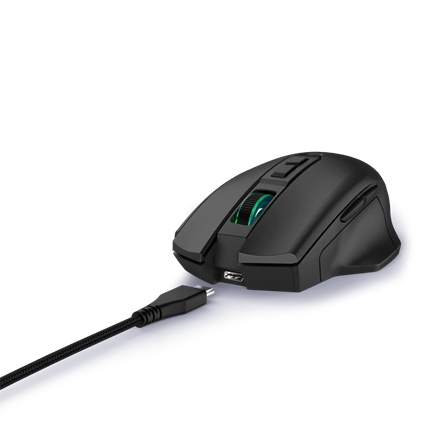 GAMING "URAGE REAPER 410" OPTIKAI EGÉR, FEKETE 12000DPI