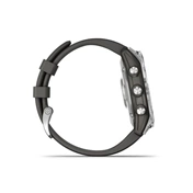 GARMIN Fenix 7 - Silver with Graphite Band