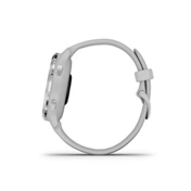 GARMIN Venu 2S Silver Stainless Steel Bezel with Mist Gray Case and Silicone Band GARMIN Venu 2S Silver Stainless Steel Bezel with Mist Gray Case and Silicone Band