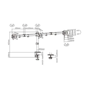GEMBIRD Adjustable desk 3-display mounting arm (rotate, tilt, swivel), 17"-27", up to 7 kg GEMBIRD Adjustable desk 3-display mounting arm (rotate, tilt, swivel), 17"-27", up to 7 kg
