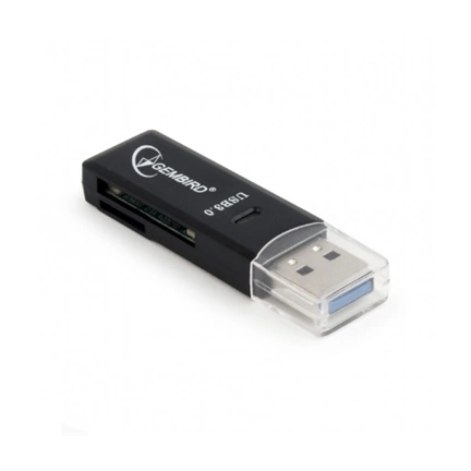 GEMBIRD Compact USB 3.0 SD card reader, blister