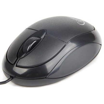 Gembird vezetékes USB optikai egér fekete