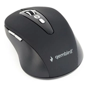 Gembird 6 gombos BT egér, fekete