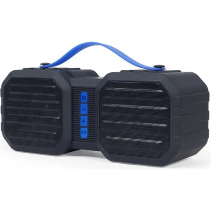 Gembird hordozható Bluetooth hangszóró fekete/kék