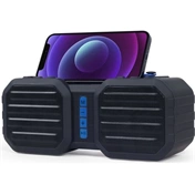 Gembird hordozható Bluetooth hangszóró fekete/kék