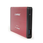 GEMBIRD USB 3.0 2.5" enclosure, red
