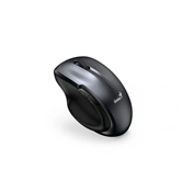 GENIUS Ergo 8200S Ergonomic Wireless Silent Mouse - Metallic Grey