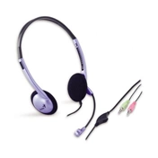 GENIUS Headphone HS-02B Fülhallgató +  mikrofon