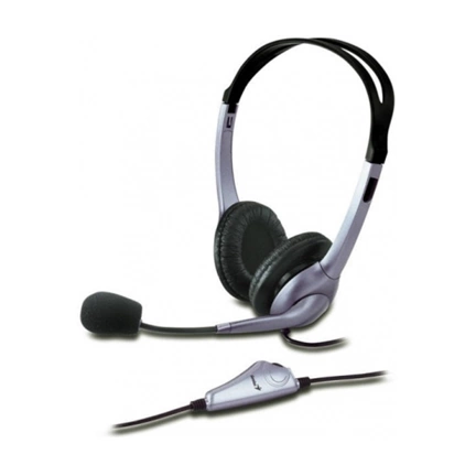 GENIUS Headphone HS-04S Fülhallgató+mikrofon Single-jack