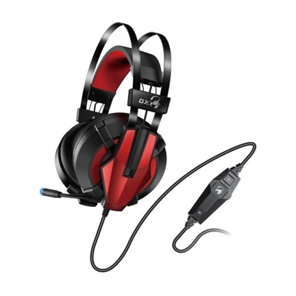 GENIUS Headset HS-G710V Black / Red