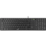 GENIUS Keyboard SlimStar 126 USB Black HU