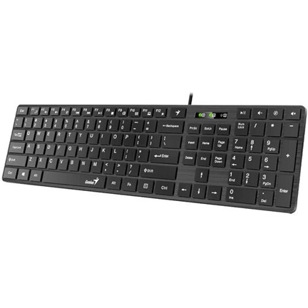 GENIUS Keyboard SlimStar 126 USB Black HU