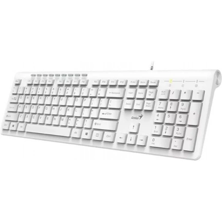 GENIUS Keyboard SlimStar 230 USB fehér HU