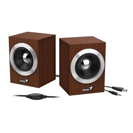 GENIUS SPEAKER SP-HF280 2.0 Wood