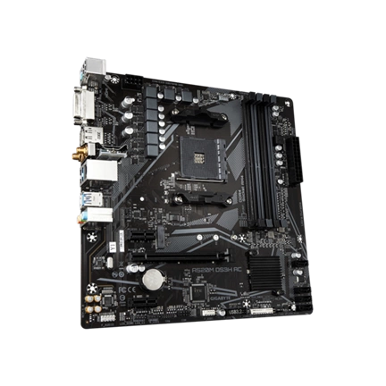 GIGABYTE Alaplap AM4 A520M DS3H AC AMD A520, mATX