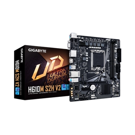 GIGABYTE Alaplap S1700 H610M S2H V2 INTEL H610, mATX DDR5