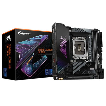 GIGABYTE Alaplap S1851 Z890I AORUS ULTRA INTEL Z890, mini-ITX