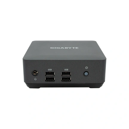 GIGABYTE PC BRIX, Intel Core i3 1315U 4.5GHz, 2xHDMI, Displayport (Type-C), LAN, WIFI, BT, 2.5" HDD hely, 6xUSB