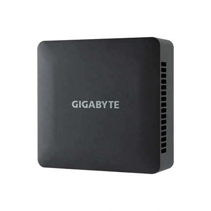 GIGABYTE PC BRIX, Intel Core i3 1315U 4.5GHz, 2xHDMI, Displayport (Type-C), LAN, WIFI, BT, 2.5" HDD hely, 6xUSB