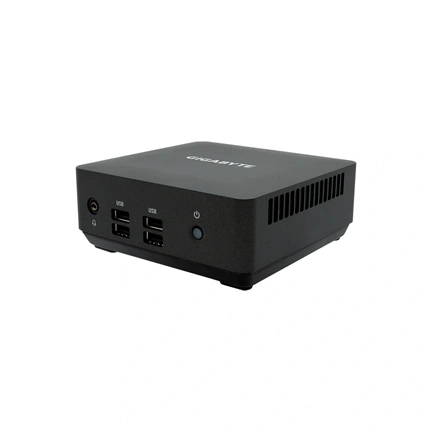 GIGABYTE PC BRIX, Intel Core i3 1315U 4.5GHz, 2xHDMI, Displayport (Type-C), LAN, WIFI, BT, 2.5" HDD hely, 6xUSB