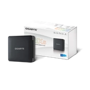 GIGABYTE PC BRIX, Intel Core i7 1355U 5GHz, 2xHDMI, Displayport (Type C), LAN, WIFI, BT, 2.5" HDD hely, 6xUSB