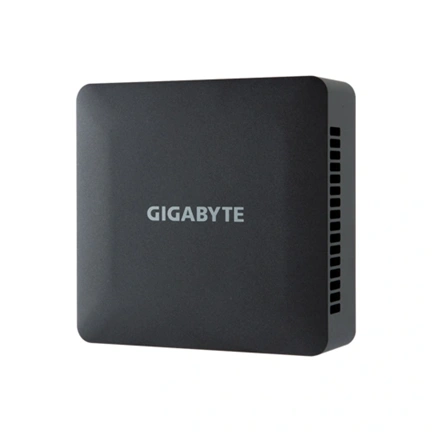 GIGABYTE PC BRIX, Intel Core i7 1355U 5GHz, 2xHDMI, Displayport (Type C), LAN, WIFI, BT, 2.5" HDD hely, 6xUSB
