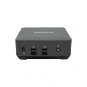 GIGABYTE PC BRIX, Intel Core i7 1355U 5GHz, 2xHDMI, Displayport (Type C), LAN, WIFI, BT, 2.5" HDD hely, 6xUSB