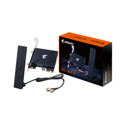 GIGABYTE Wireless Adapter PCI-Express Tri Band BE5600, GC-WIFI7