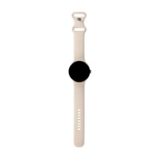 GOOGLE Pixel Watch LTE - Polished Silver case/Charcoal Active band