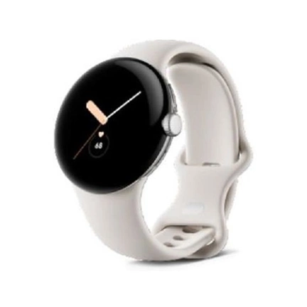 GOOGLE Pixel Watch Wi-Fi - Silver/Chalk