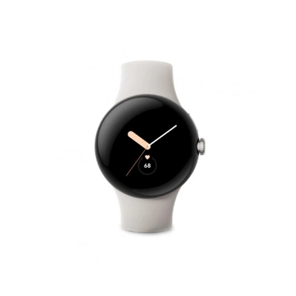 GOOGLE Pixel Watch Wi-Fi - Silver/Chalk