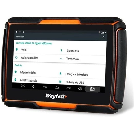 GPS WayteQ xRider Smart motoros navigáció
