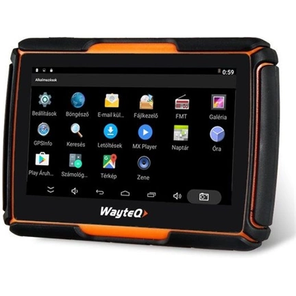 GPS WayteQ xRider Smart motoros navigáció
