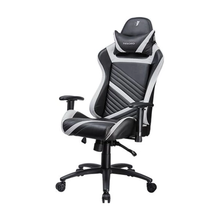 Tesoro Zone Speed Fekete-Fehér gamer szék