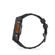 Garmin 010-02905-00 fenix 8 AMOLED (51mm) szilikon pántos fekete okosóra