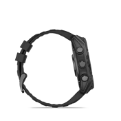 Garmin 010-02905-00 fenix 8 AMOLED (51mm) szilikon pántos fekete okosóra