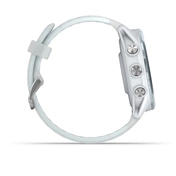 Garmin Forerunner 570 futóóra - 42mm, felhőkék alumíniumtok és átlátszó fehérkő/felhőkék szíj