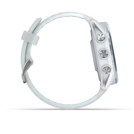 Garmin Forerunner 570 futóóra - 42mm, felhőkék alumíniumtok és átlátszó fehérkő/felhőkék szíj