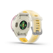 Garmin Forerunner 570 futóóra - 42mm, málna alumíniumtok és átlátszó csontszín/mangó szíj