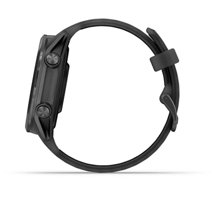Garmin Forerunner 570 futóóra - 42mm, palaszürke alumíniumtok és átlátszó fekete/fekete szíj