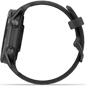 Garmin Forerunner 570 futóóra - 42mm, palaszürke alumíniumtok és átlátszó fekete/fekete szíj