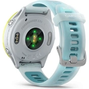 Garmin Forerunner 570 futóóra - 47mm, élénksárga alumíniumtok és átlátszó fehérkő/türkiz szíj