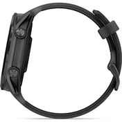 Garmin Forerunner 570 futóóra - 47mm, palaszürke alumíniumtok és átlátszó fekete/fekete szíj