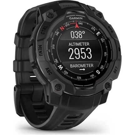 Garmin Instinct 3 okosóra - 45mm, AMOLED kijelző, strapabíró, GPS, fekete