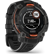 Garmin Instinct 3 okosóra - 45mm, strapabíró, napelemes, GPS, fekete