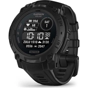 Garmin Instinct 3 okosóra - 45mm, strapabíró, napelemes, GPS, fekete, Tactical Edition