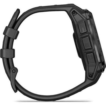 Garmin Instinct 3 okosóra - 45mm, strapabíró, napelemes, GPS, fekete, Tactical Edition