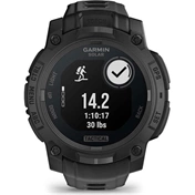 Garmin Instinct 3 okosóra - 45mm, strapabíró, napelemes, GPS, fekete, Tactical Edition